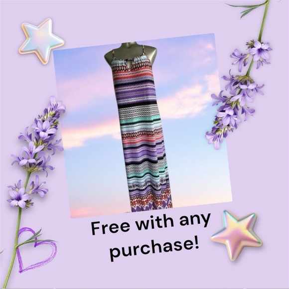 FREE 💟➕size Women’s 90s Sleeveless Maxi Dress - Picture 1 of 15